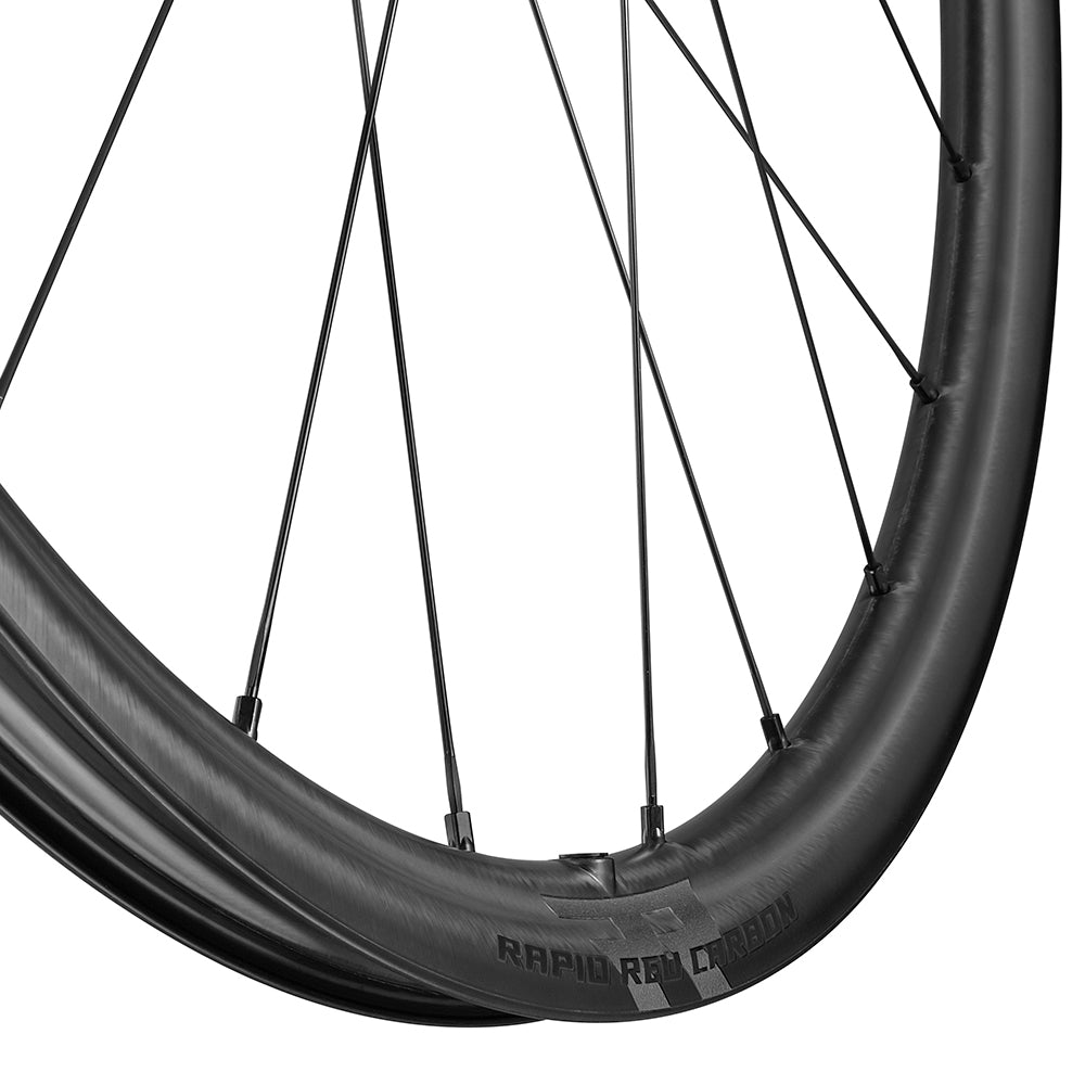 Paire de Roues FULCRUM RAPID RED CARBON 700c Tubless Ready Center lock)