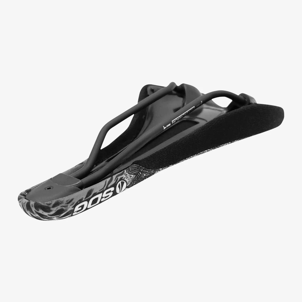 Selle SDG OSO RADAR MTN Rails Lux-Alloy Noir/Blanc