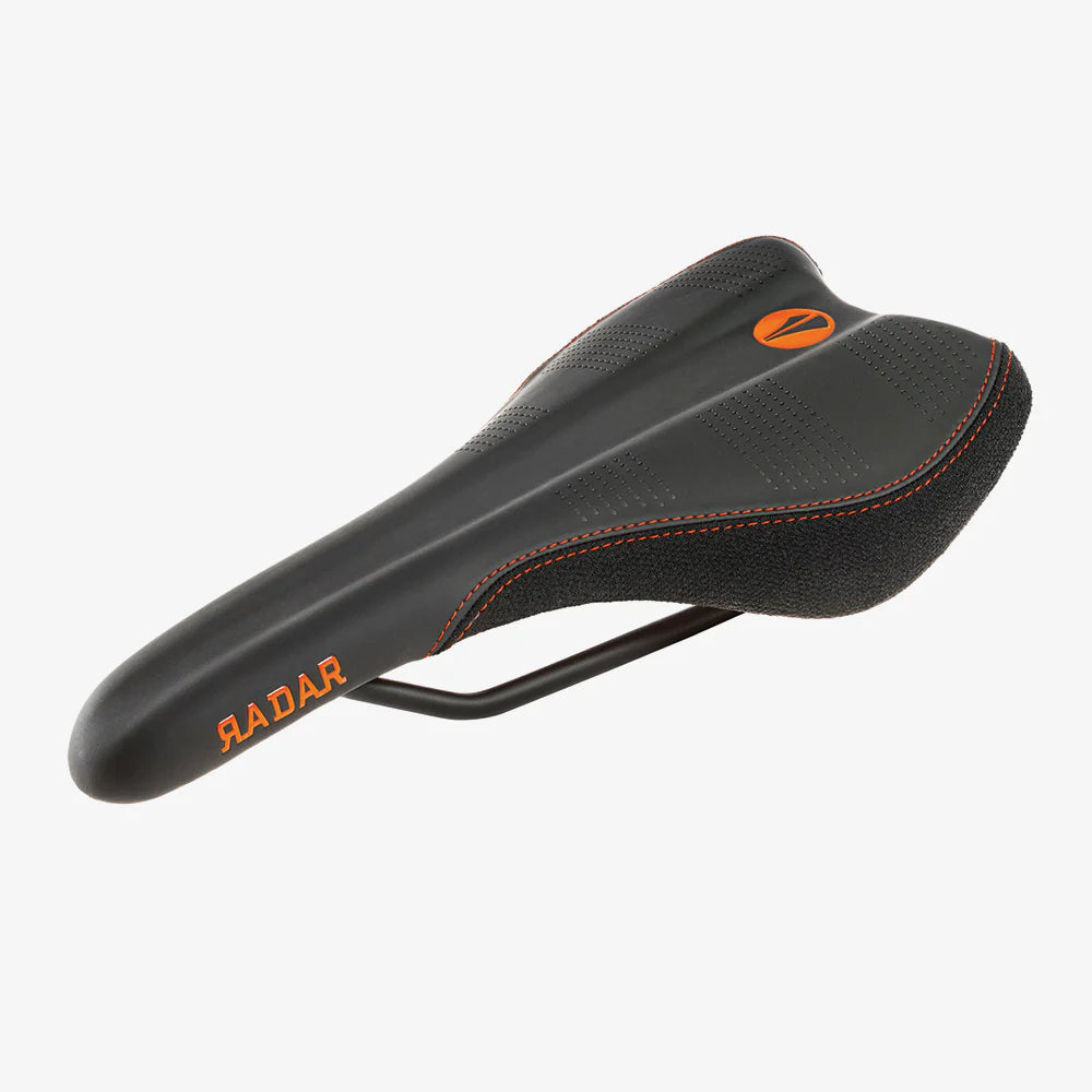 Selle SDG RADAR MTN Rails Titane-Alu Noir/Orange