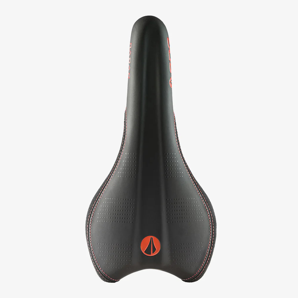 Selle SDG RADAR MTN Rails Titane-Alu Noir/Orange