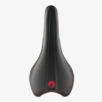 Selle SDG RADAR MTN Rails Titane-Alu Noir/Rouge