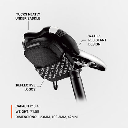 Sacoche de Selle LEZYNE ROAD CADDY Noir