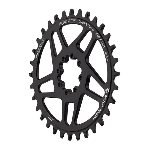Plateau Mono Oval WOLF TOOTH 12V SRAM Direct Mount 8 vis Offset 3mm