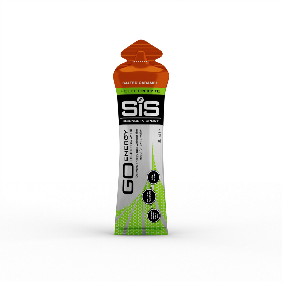 Gel Énergétique SIS GO ENERGY Electrolyte (60ml) Caramel beurre salé