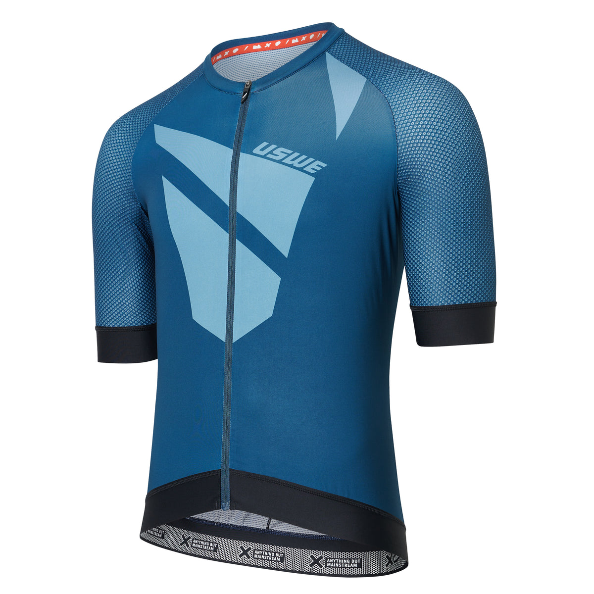 Maillot Manches Courtes USWE SKARP GRAVEL Bleu