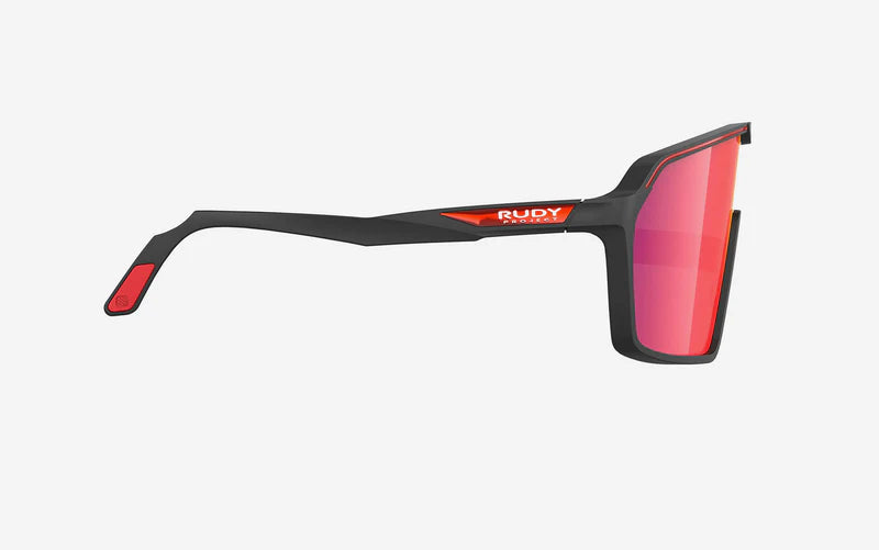 Lunettes RUDY PROJECT SPINSHIELD Noir Verres RP Optics Multilaser Red