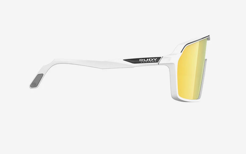 Lunettes RUDY PROJECT SPINSHIELD Blanc Verres RP Optics Multilaser Gold