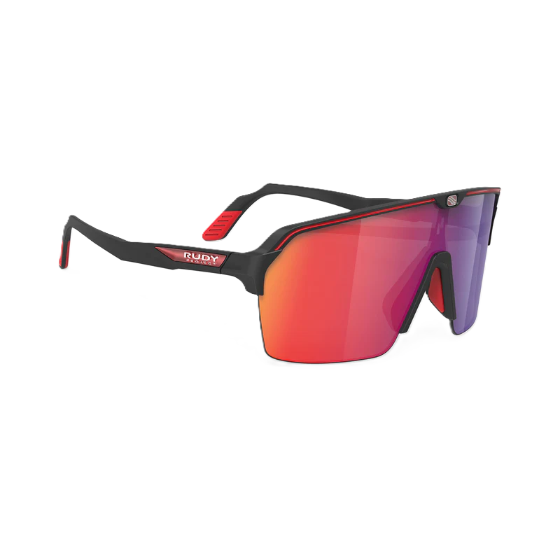 Lunettes RUDY PROJECT SPINSHIELD AIR Noir Matt Verres RP Optics Multilaser Red