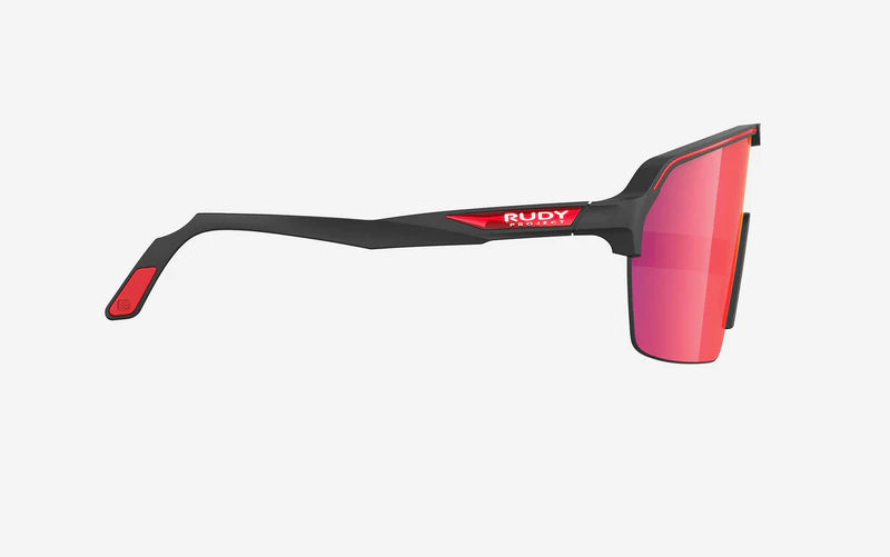 Lunettes RUDY PROJECT SPINSHIELD AIR Noir Matt Verres RP Optics Multilaser Red