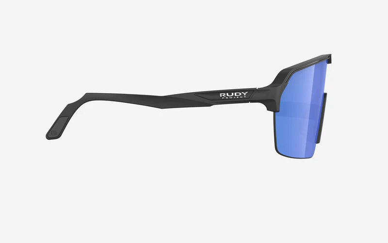 Lunettes RUDY PROJECT SPINSHIELD AIR Noir Matt Verres RP Optics Multilaser Bleu