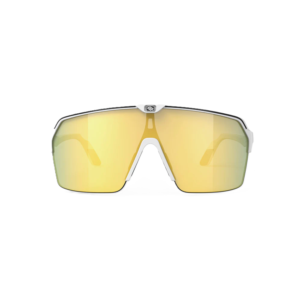 Lunettes RUDY PROJECT SPINSHIELD AIR Blanc Matt Verres RP Optics Multilaser Gold
