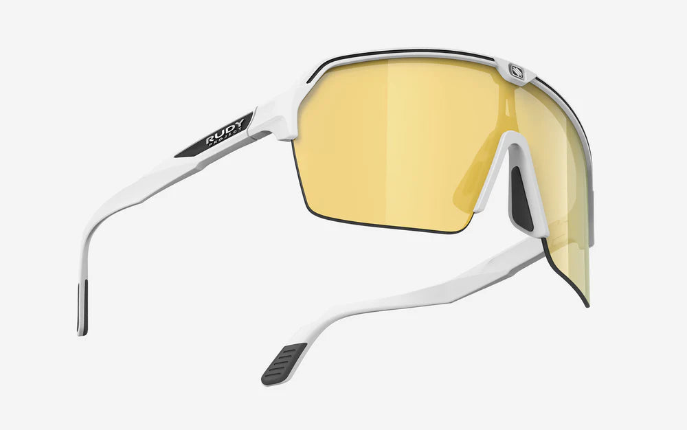 Lunettes RUDY PROJECT SPINSHIELD AIR Blanc Matt Verres RP Optics Multilaser Gold