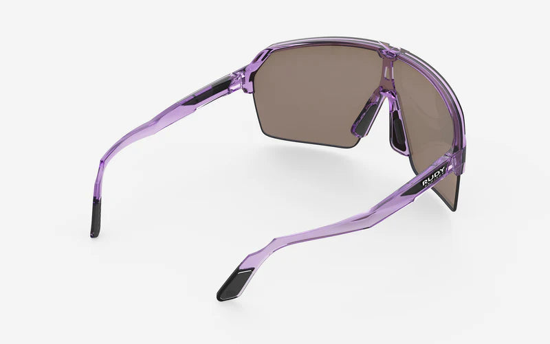 Lunettes RUDY PROJECT SPINSHIELD AIR Crystal Lilas Verres RP Optics Multilaser Yellow