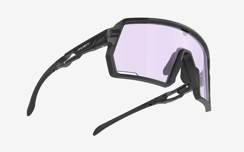 Lunettes RUDY PROJECT KELION Noir Verres IMPACTX™ Photochromique Laser Purple