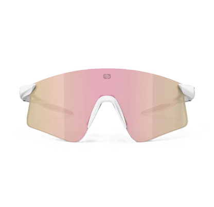 Lunettes RUDY PROJECT ASTRAL X Blanc Verres RP Optics Multilaser Rose Gold