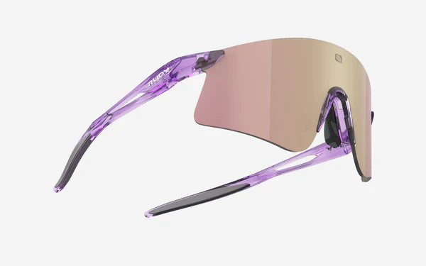 Lunettes RUDY PROJECT ASTRAL X Crystal Lilas Verres RP Optics Multilaser Rose Gold