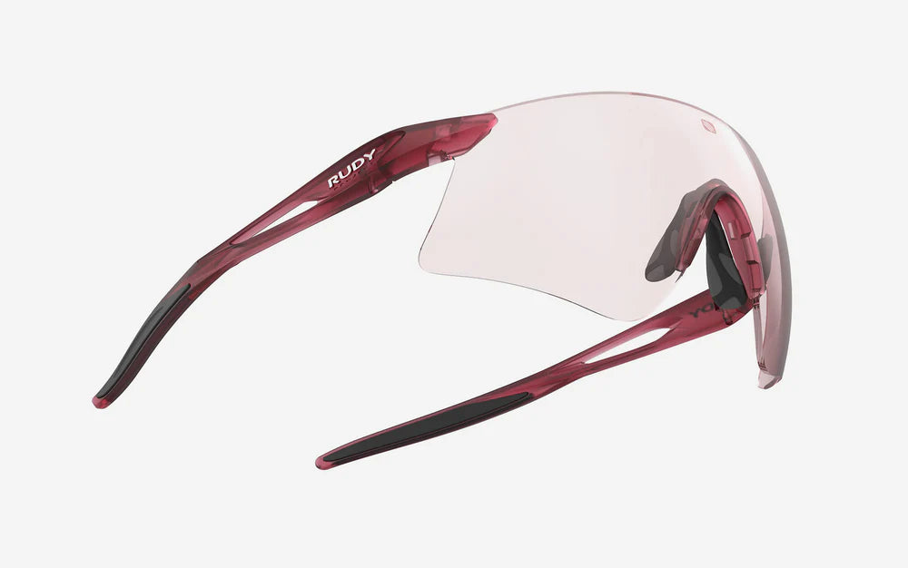 Lunettes RUDY PROJECT ASTRAL SPHERE Frozen Cherry Mat Verres IMPACTX™ Photochromique Rouge