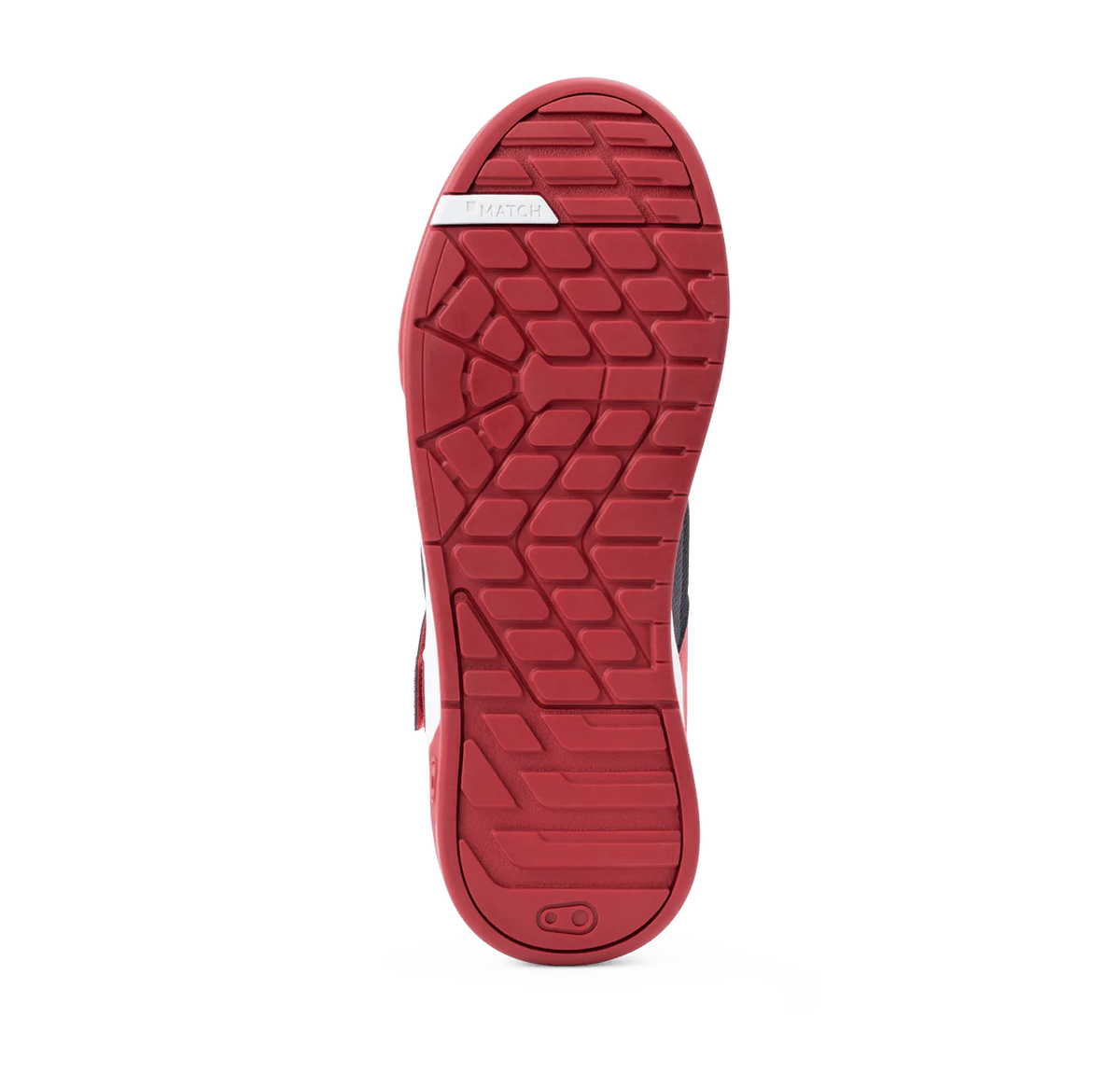 Chaussures VTT CRANKBROTHERS STAMP SPEED LACE FLAT Noir/Rouge/Blanc
