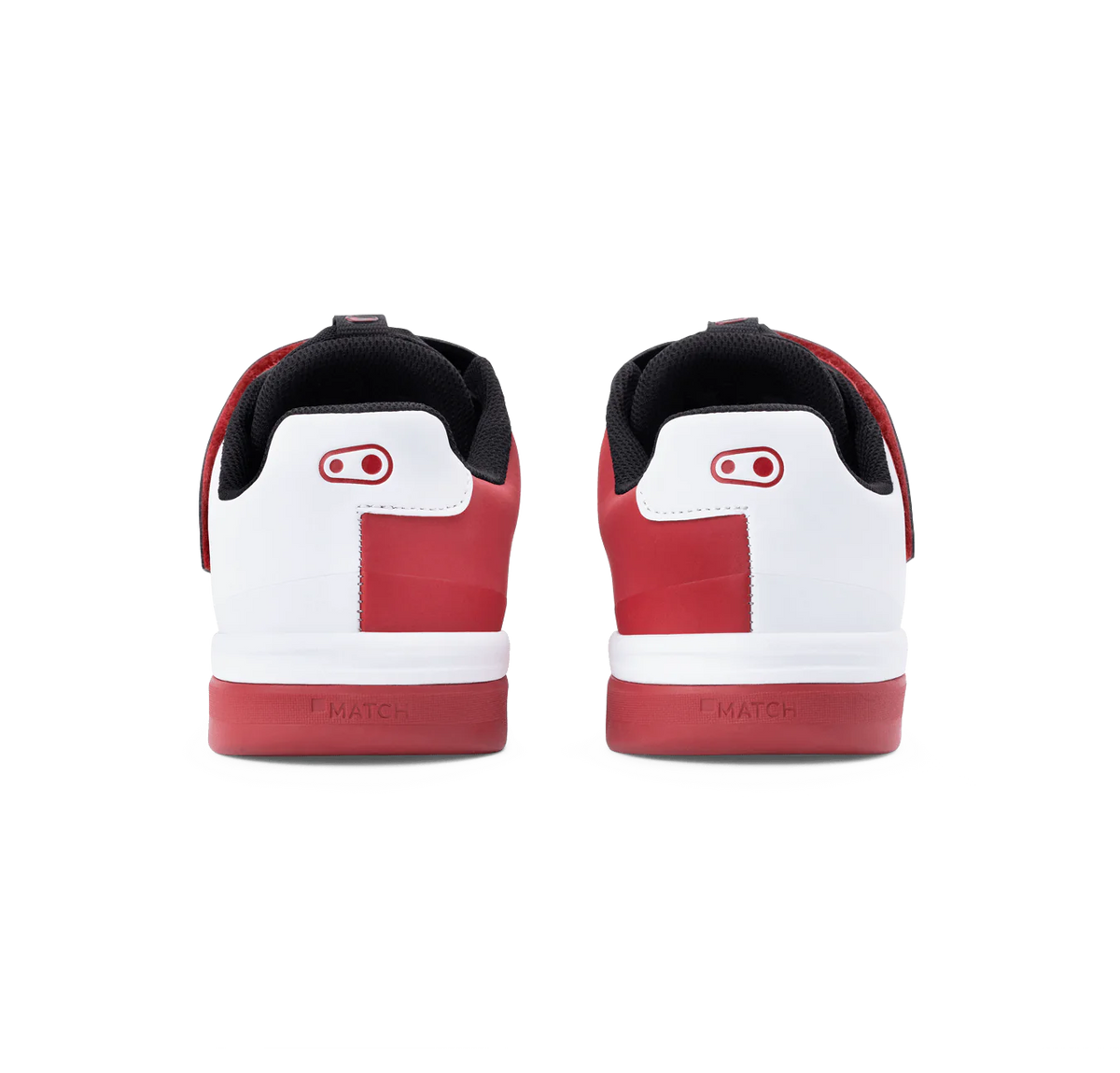 Chaussures VTT CRANKBROTHERS STAMP SPEED LACE FLAT Noir/Rouge/Blanc