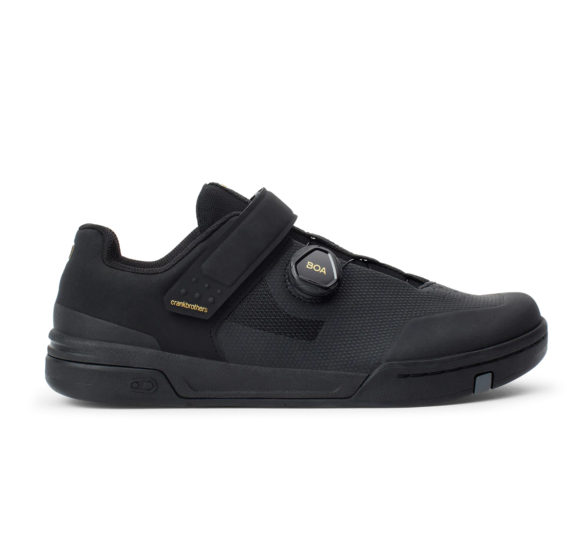 Chaussures VTT CRANKBROTHERS STAMP BOA Noir/Or