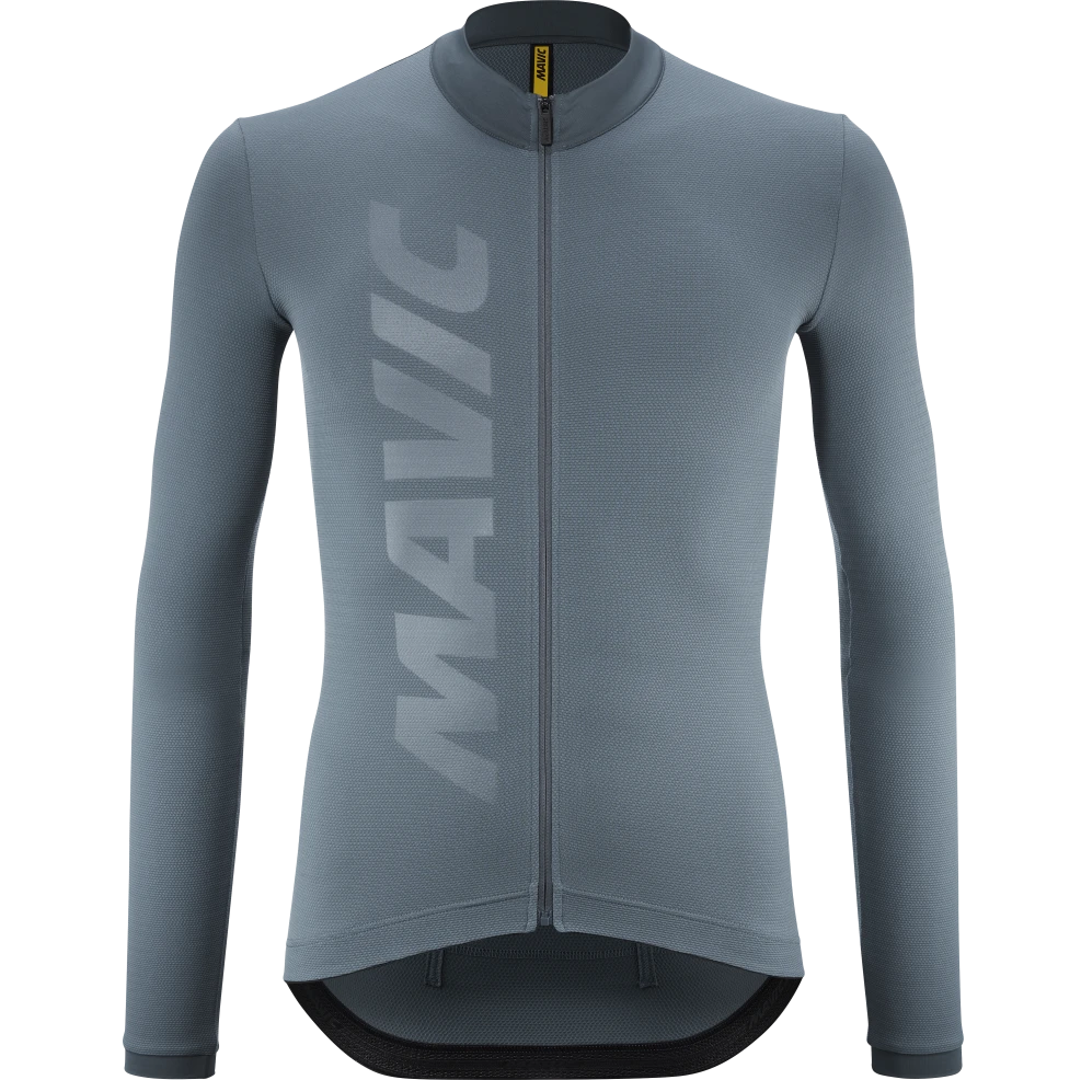 Maillot MAVIC AKSIUM Manches Longues Bleu