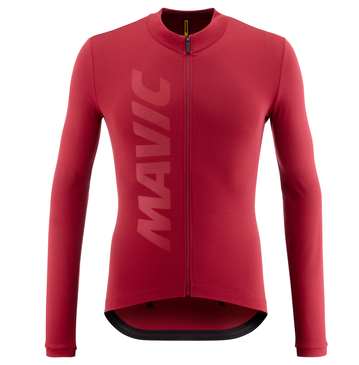 Maillot MAVIC AKSIUM THERMO Manches Longues Bordeaux