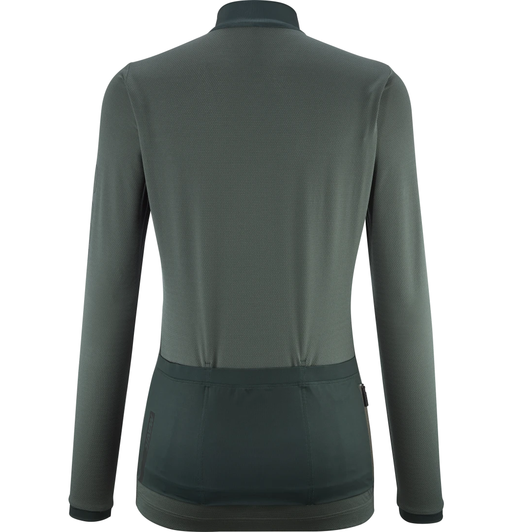 Maillot MAVIC AKSIUM Manches Longues Femme Vert