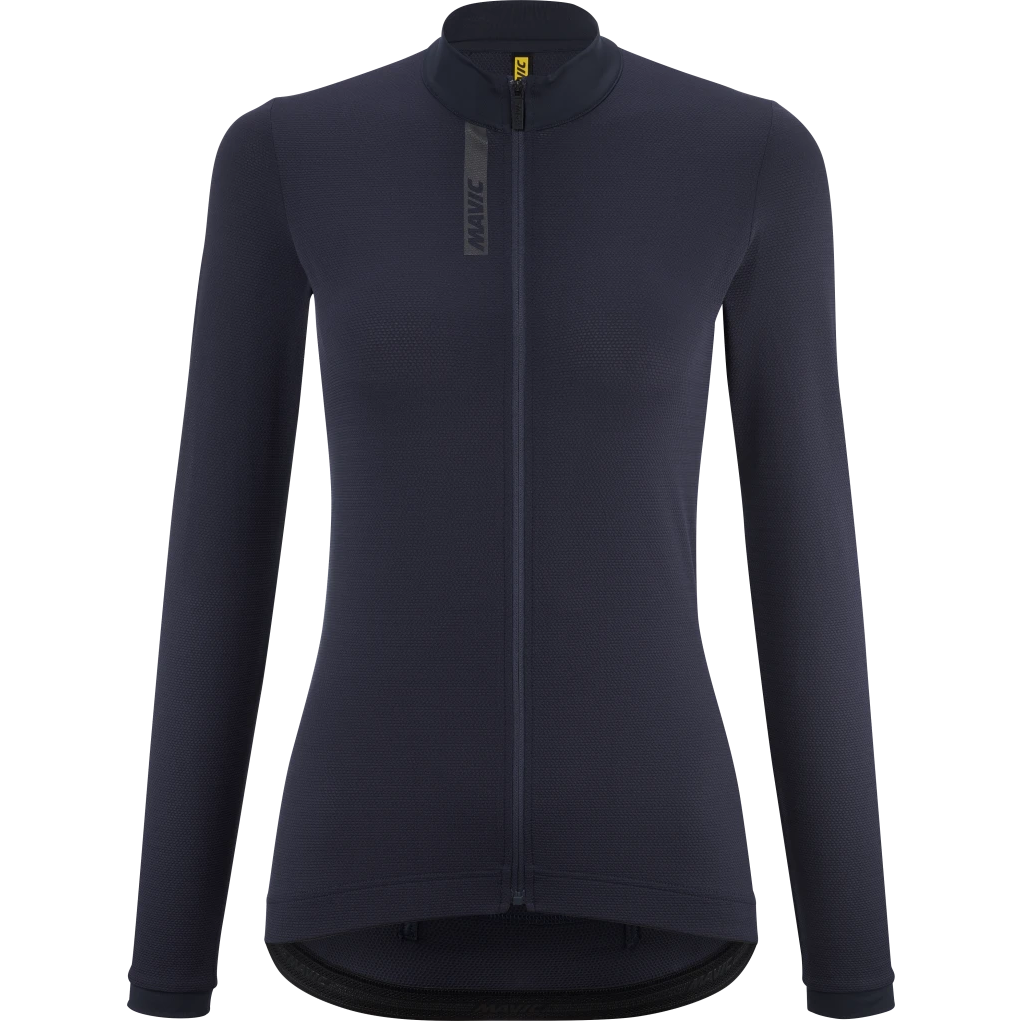 Maillot MAVIC AKSIUM Manches Longues Femme Bleu