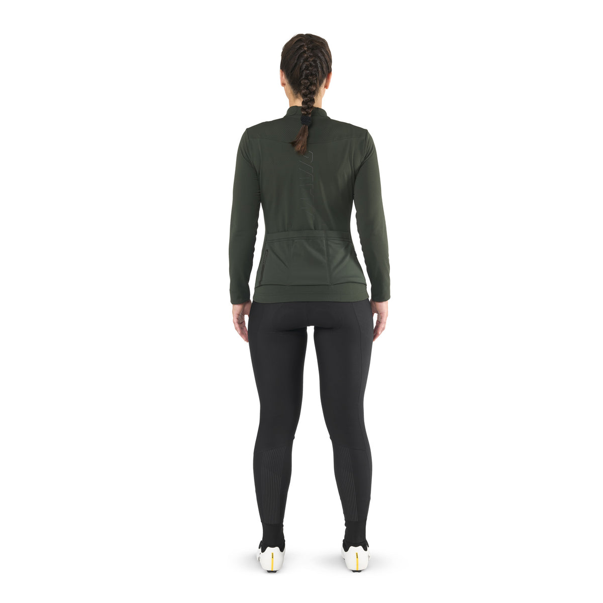 Maillot MAVIC AKSIUM THERMO Femme Manches Longues Vert