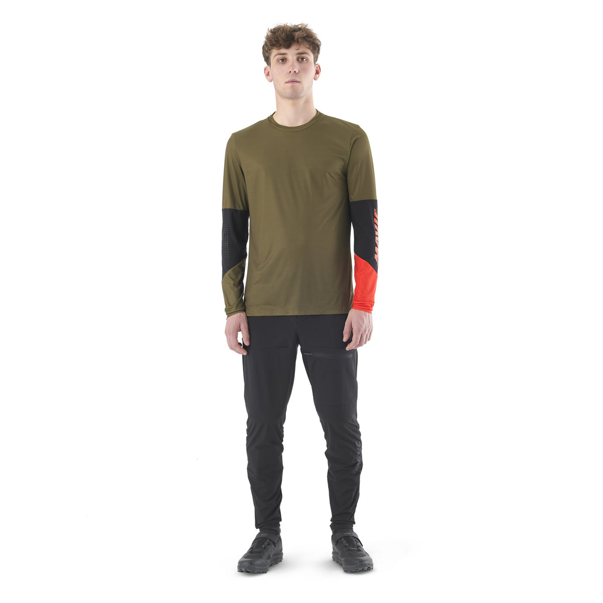 Maillot MAVIC DEEMAX ENDURO PRO Manches Longues Kaki