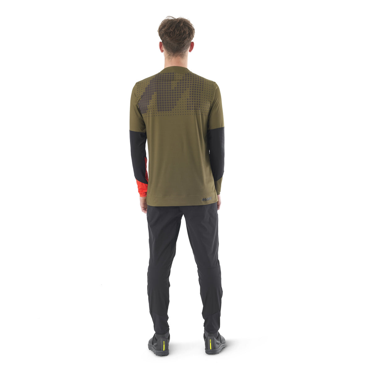 Maillot MAVIC DEEMAX ENDURO PRO Manches Longues Kaki