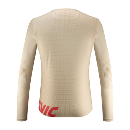 Maillot MAVIC CROSSTRAIL Manches Longues Beige