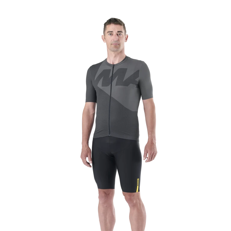 Maillot MAVIC ICON GRAPHIC Manches Courtes Noir