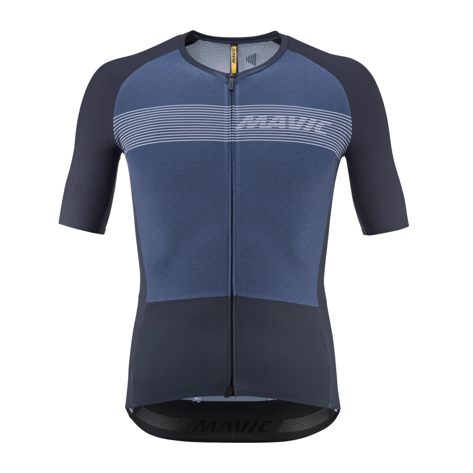 Maillot MAVIC COSMIC Manches Courtes Bleu