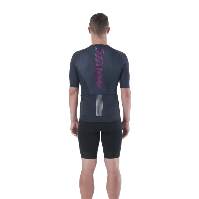 Maillot MAVIC COSMIC Manches Courtes Bleu