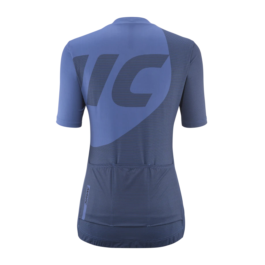 Maillot MAVIC ICON GRAPHIC Manches Courtes Femme Bleu