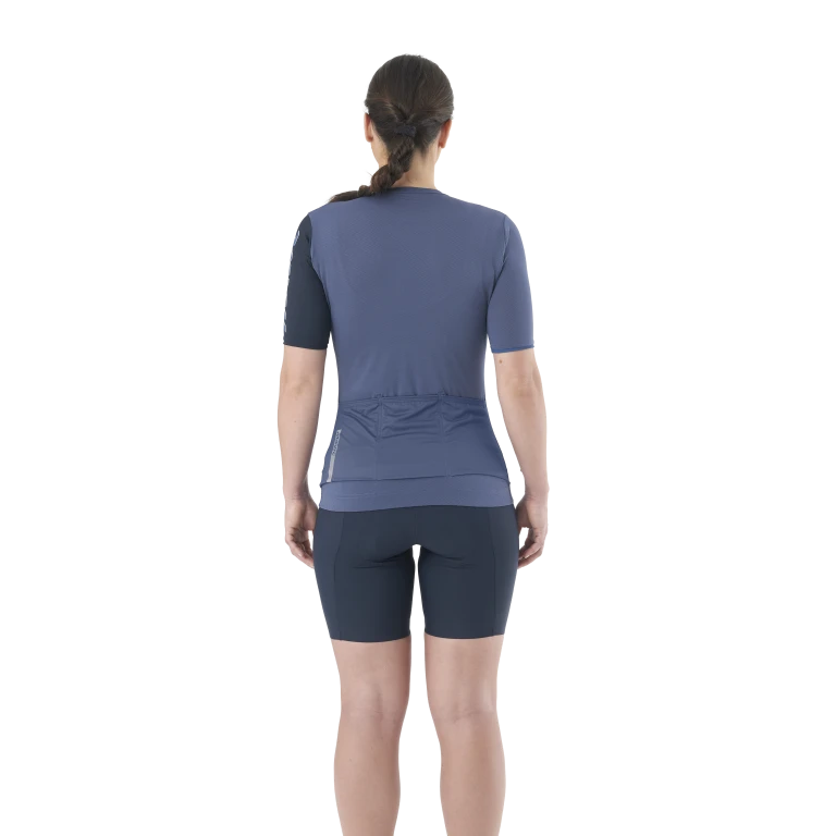 Maillot MAVIC ESSENTIAL Manches Courtes Femme Bleu