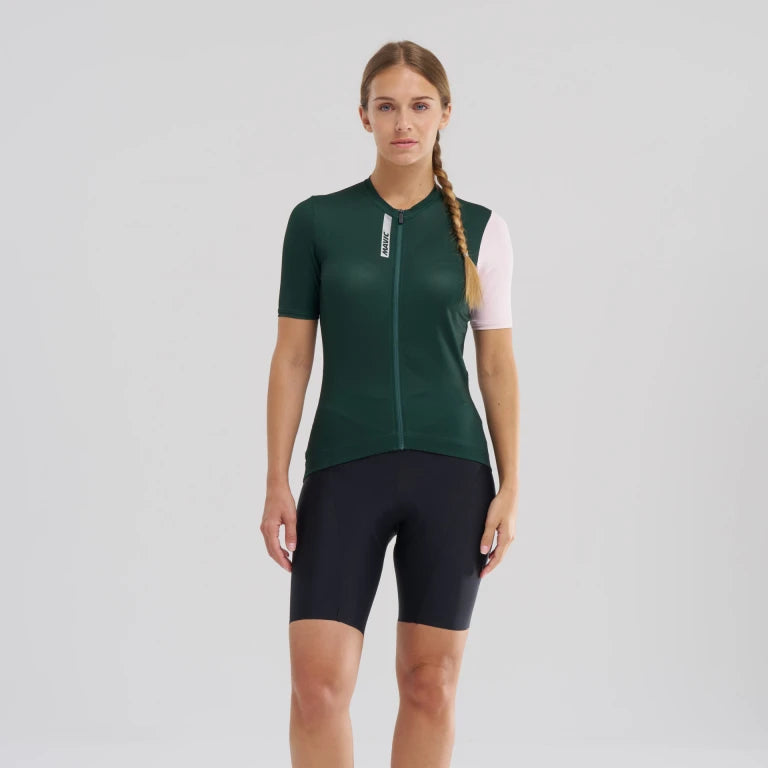 Maillot MAVIC ESSENTIAL Manches Courtes Femme Vert