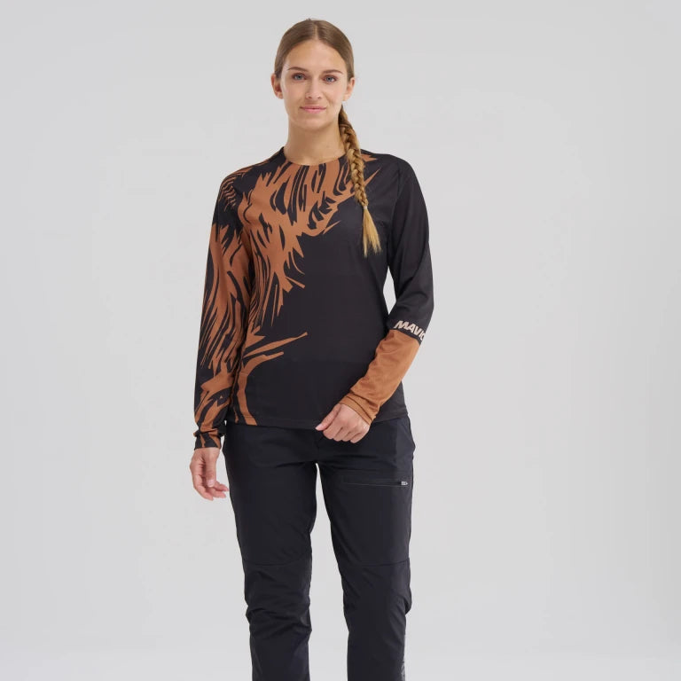 Maillot MAVIC DEEMAX ENDURO Manches Longues Femme Noir