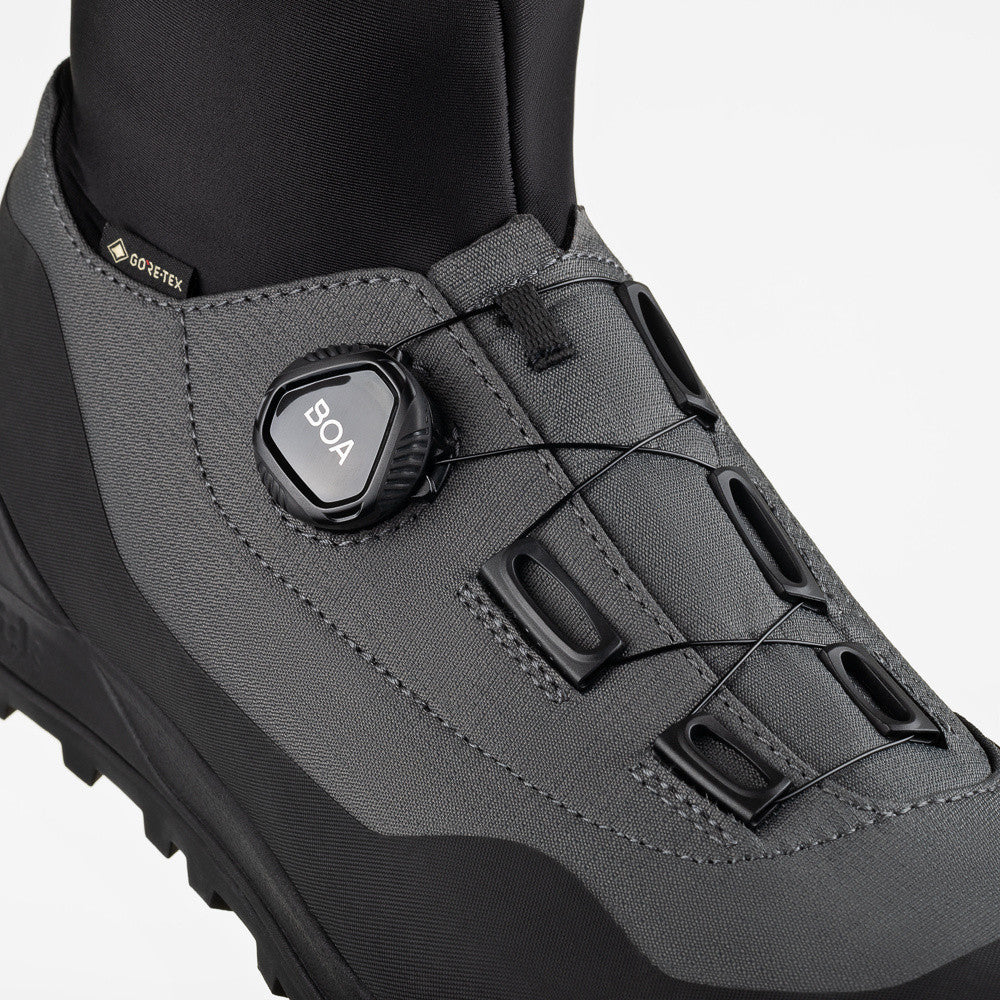 Chaussures VTT FIZIK HIVER TERRA NANUQ GTX FLAT Noir/Gris