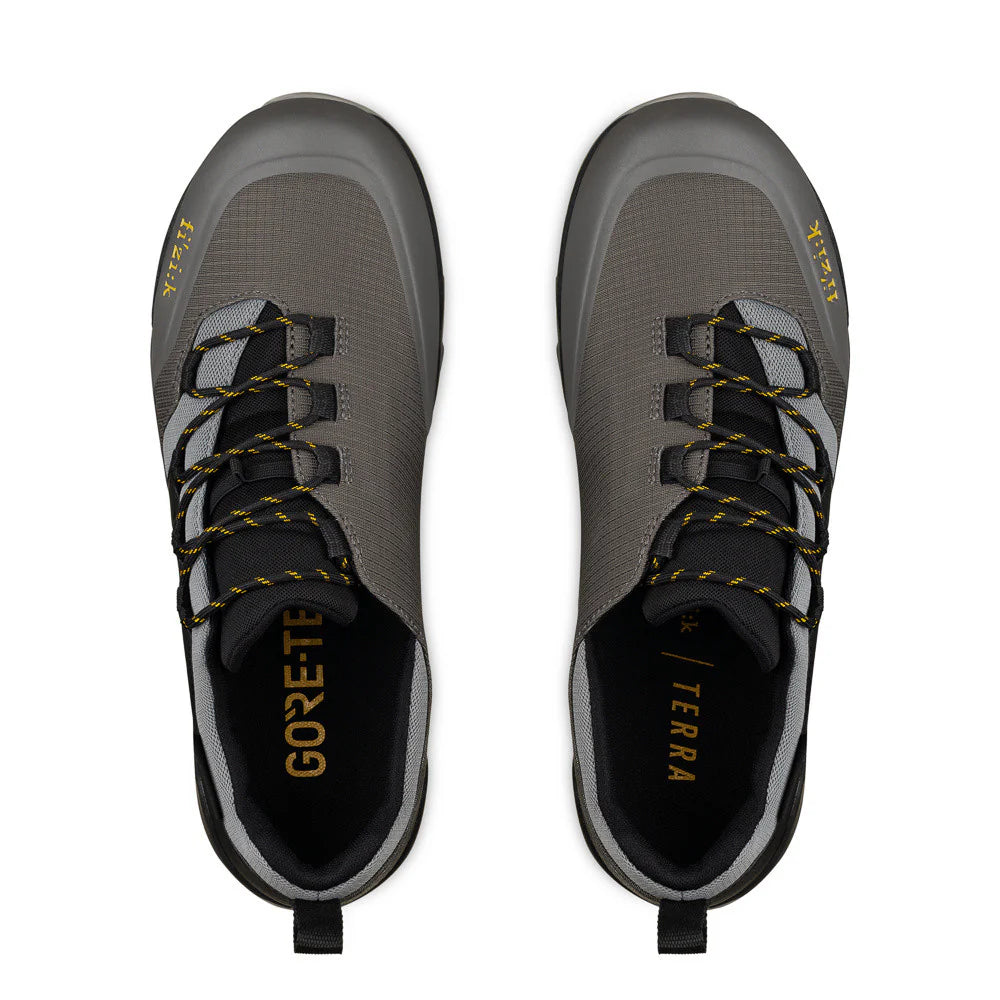 Chaussures VTT FIZIK TERRA ERGOLACE GTX FLAT Noir/Gris