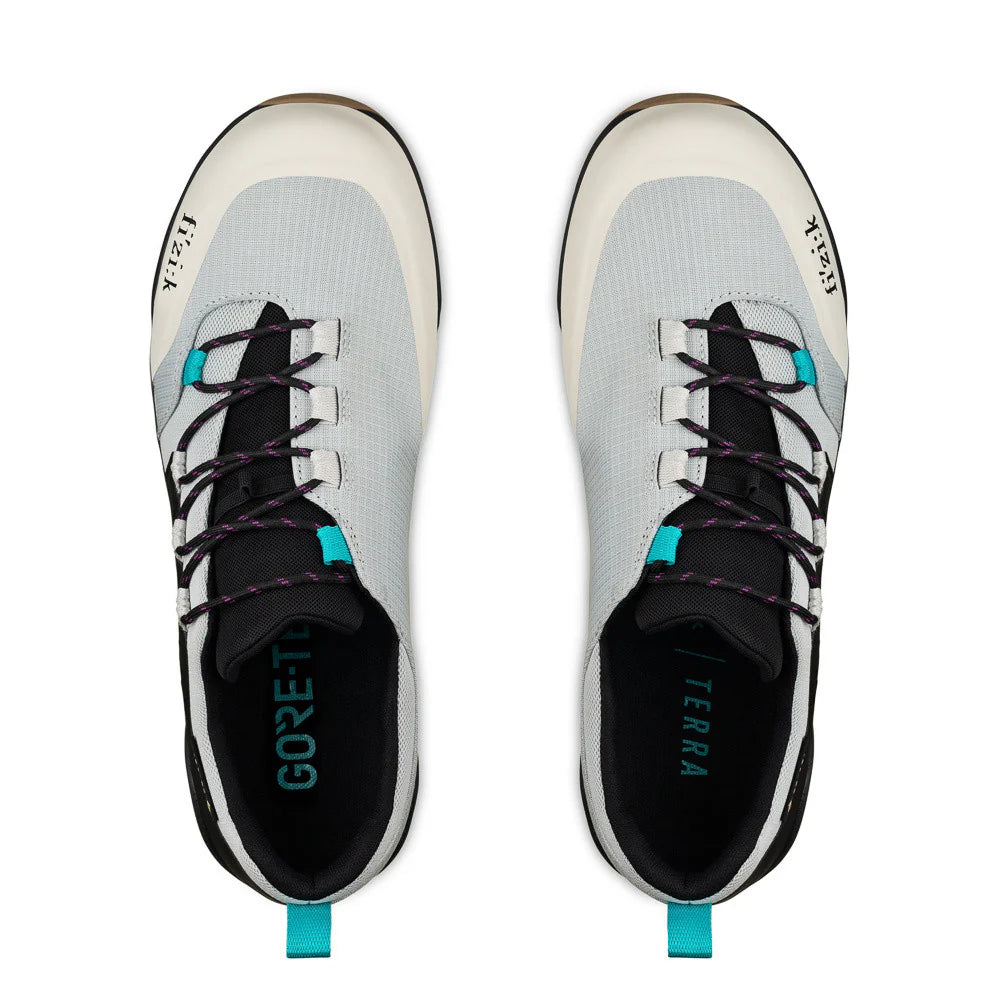 Chaussures VTT FIZIK TERRA ERGOLACE GTX FLAT Noir/Bleu