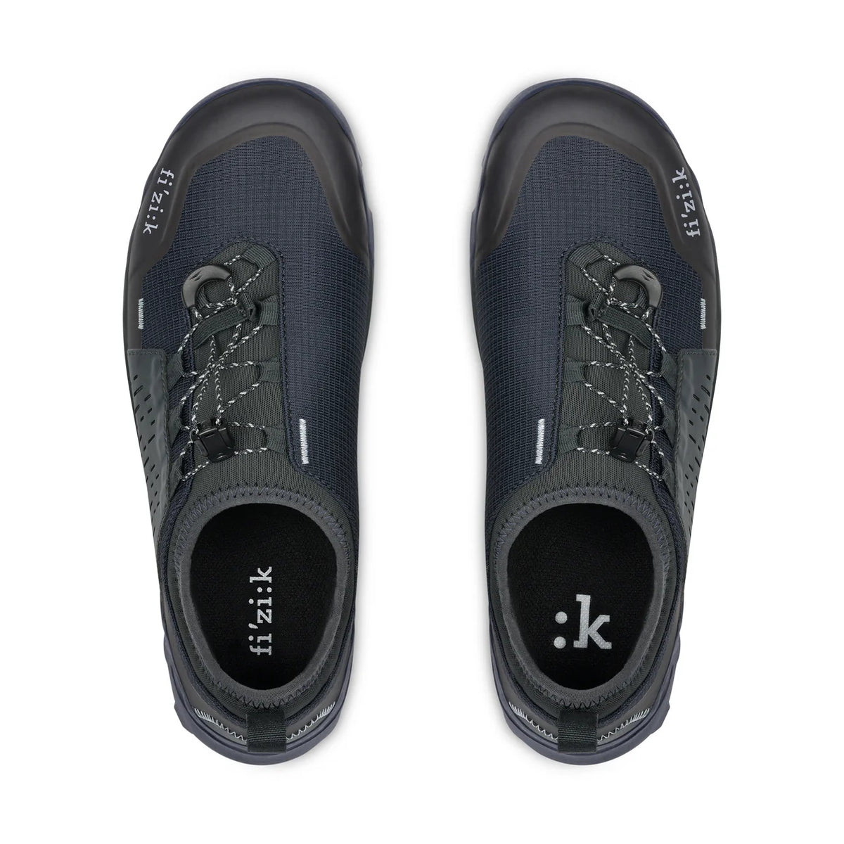 Chaussure VTT FIZIK ERGOLACE 2 FLAT Bleu/Vert