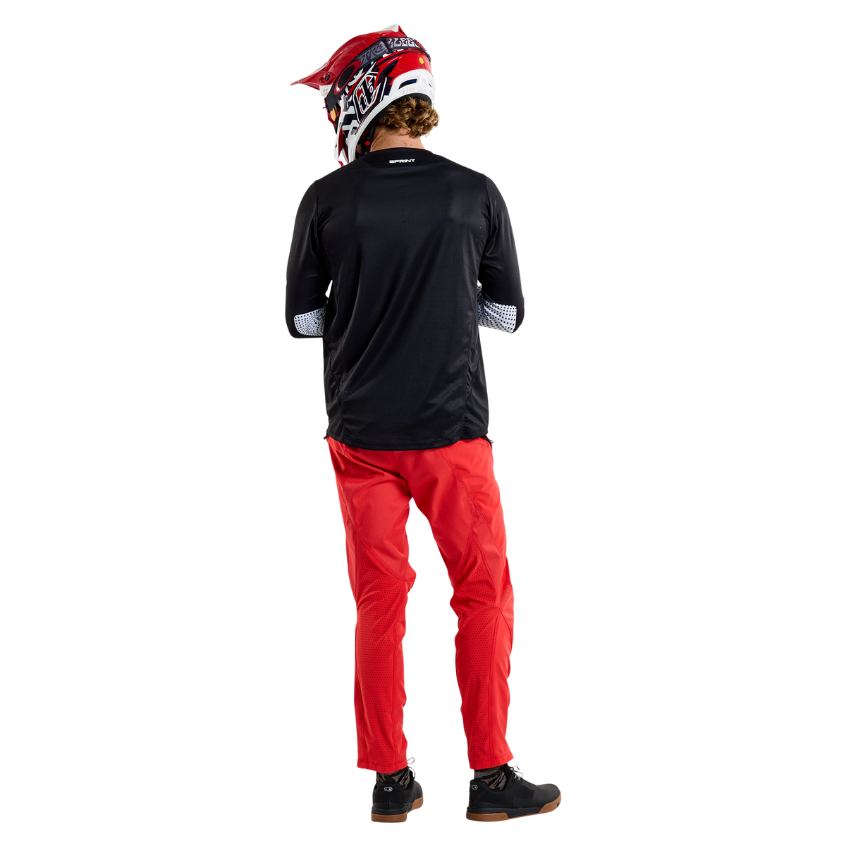 Maillot TROY LEE DESIGNS SPRINT Manches Longues Noir