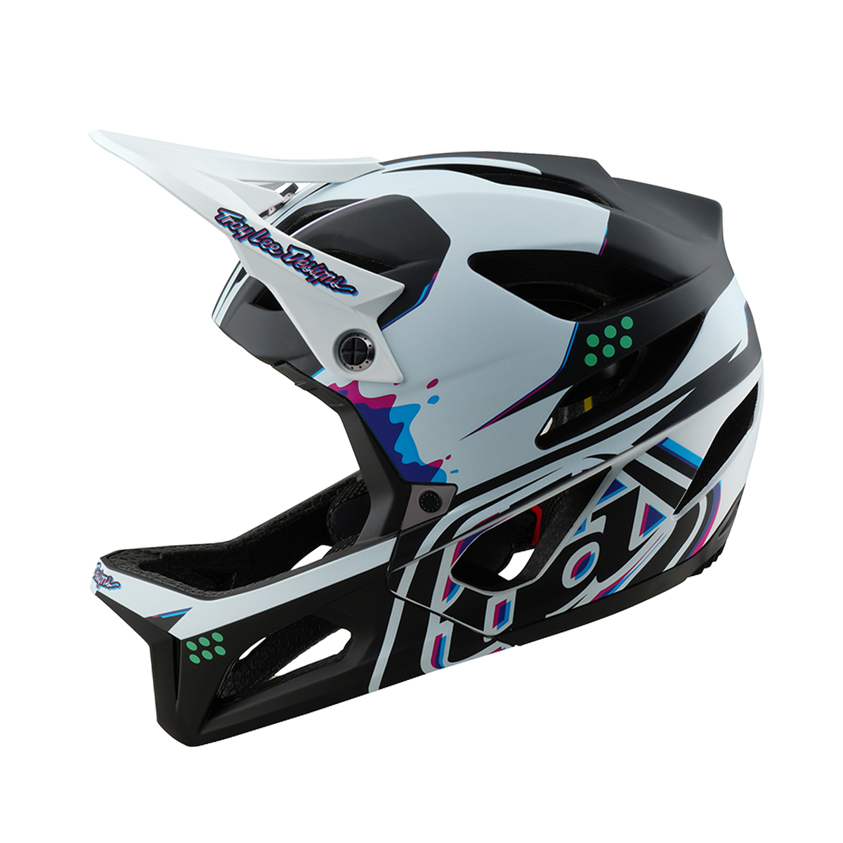 Casque VTT TROY LEE DESIGNS STAGE MIPS Noir/Blanc