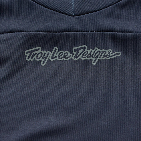 Maillot TROY LEE DESIGNS SKYLINE CHILL Manches Longues Bleu