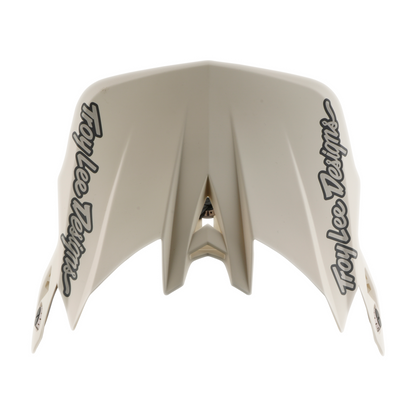 Casque VTT TROY LEE DESIGNS D4 COMPOSITE MIPS STEALTH PUMICE Blanc