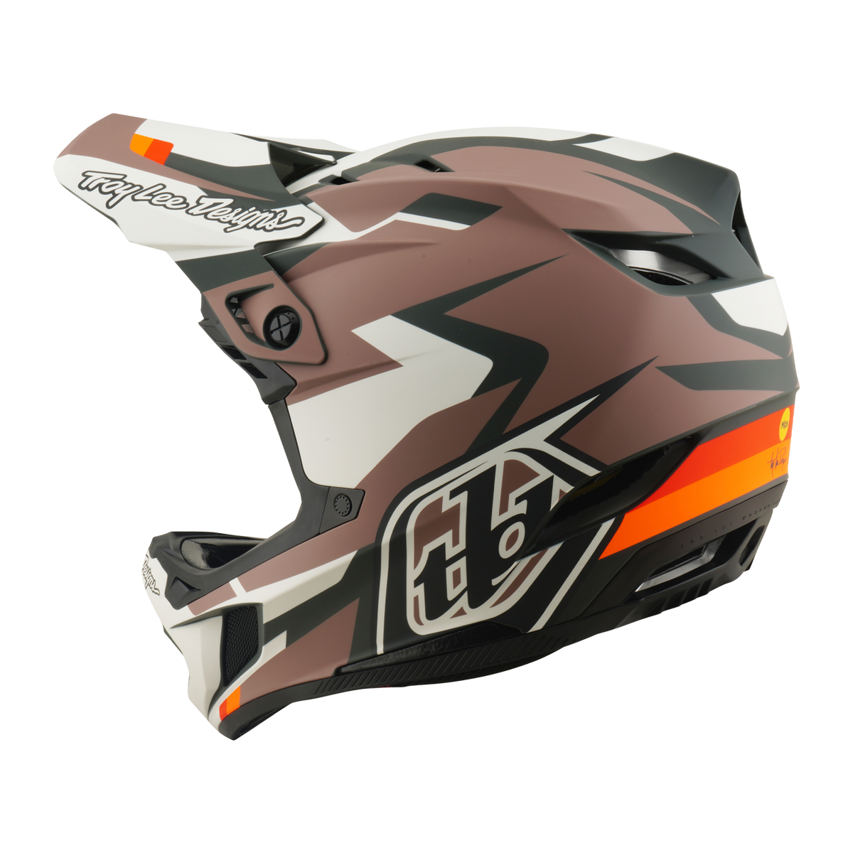 Casque VTT TROY LEE DESIGNS D4 POLYACRYLITE MIPS ROAMER Clay