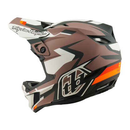 Casque VTT TROY LEE DESIGNS D4 POLYACRYLITE MIPS ROAMER Clay