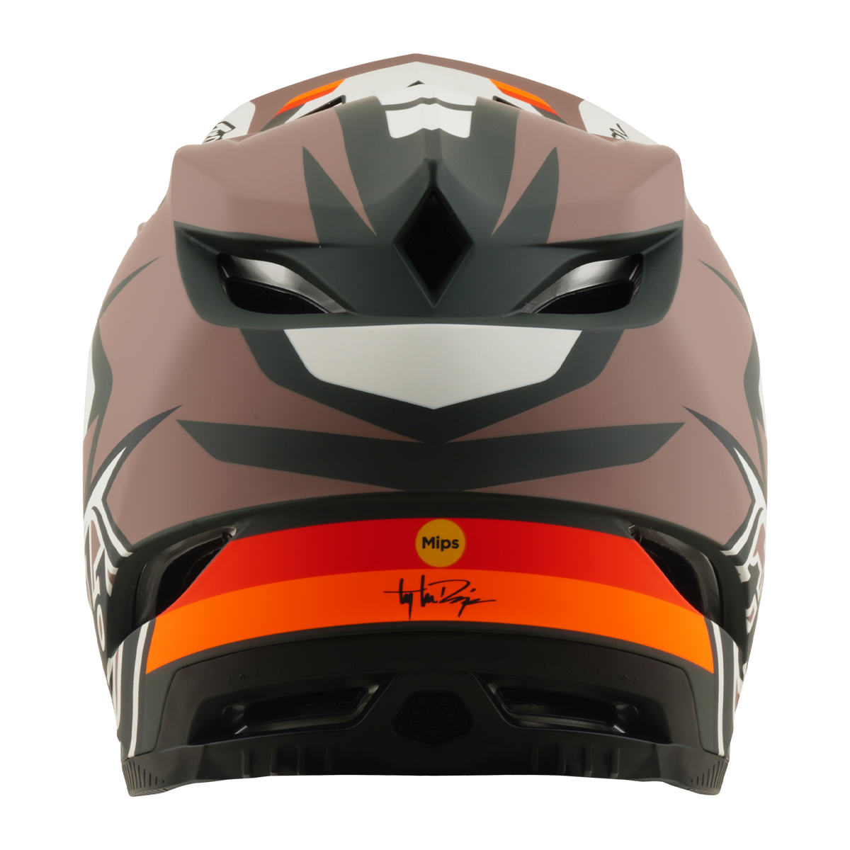 Casque VTT TROY LEE DESIGNS D4 POLYACRYLITE MIPS ROAMER Clay